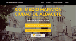 Desktop Screenshot of mediomaratonalbacete.com